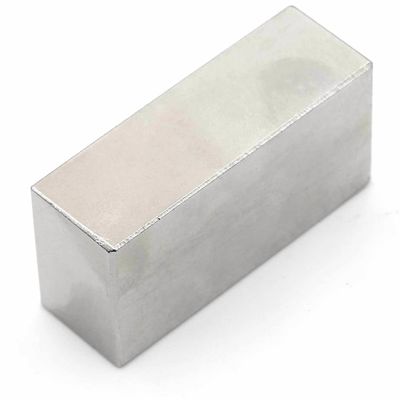 Max Working Temperature 60°C NdFeB Magnet N52 Super Strong Block 50x25x10mm Neodymium