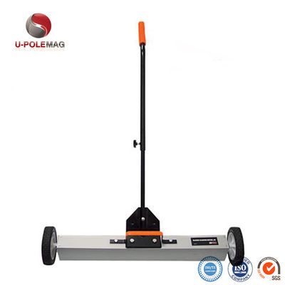 24 Inch Heavy Duty Roofing Industry Wheel Type Pick Up Tools Nails Screws Magnetic Floor Sweeper