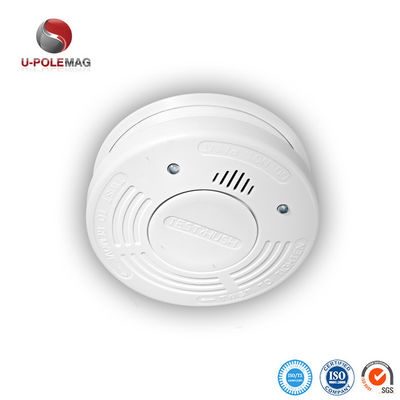 Strong Neodymium Smoke Detector Magnet with Zinc Coating and 3M Adhesive