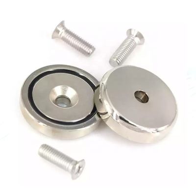 Neodymium Magnet Custom Cup Tool Holder with Countersunk Screw Bolt ISO9001 Certified