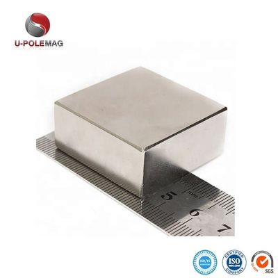 High Vickers Hardness N52 Rectangle Custom Bar Neodymium Magnet for Electronic Motor