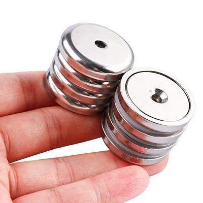 Neodymium Magnet N52 Round Base with Countersunk Hole ±0.05MM Tolerance Strong Magnet