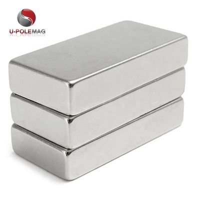 80C-220C Temperature Resistant N52 40x20x10 Neodymium Magnet with Nickel Coating