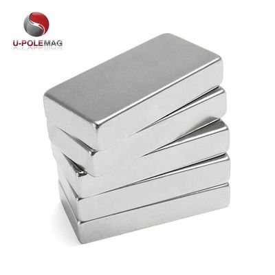 80C-220C Temperature Resistant N52 40x20x10 Neodymium Magnet with Nickel Coating
