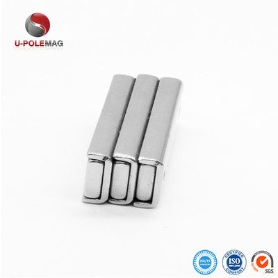Permanent Neodymium Channel Fastening Magnet with Countersunk Holes and Plastic Spacer