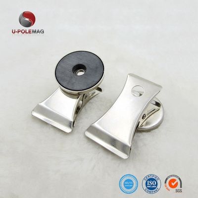 31mm / 38mm / 45mm Stainless Steel Clip/Clamp Refrigerator Magnets for Home or Office
