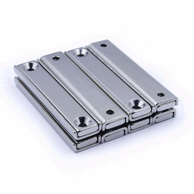 LSCM-60 60x13.5x5mm Ndfeb Neodymium Iron Boron Permanent Magnet with M6 Hole Size