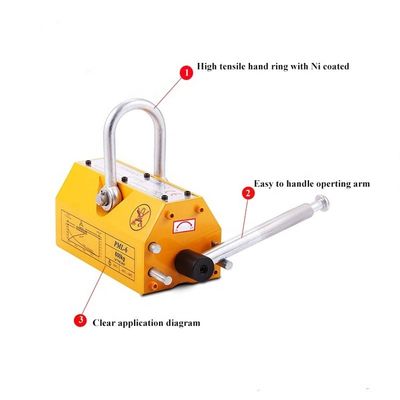 Permanent Lifting Magnet 0.1 to 6 Ton Steel Magnet Lifter for Heavy-Duty Lifting Needs
