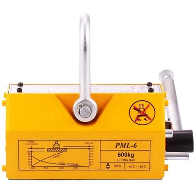 Permanent Lifting Magnet 0.1 to 6 Ton Steel Magnet Lifter for Heavy-Duty Lifting Needs