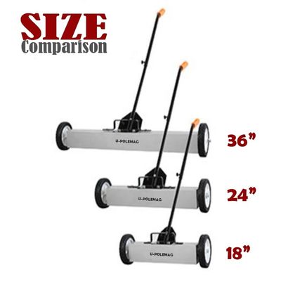 24 Inch Magnetic Sweeper with Wheels Experience Easy Cleaning Like Never Before