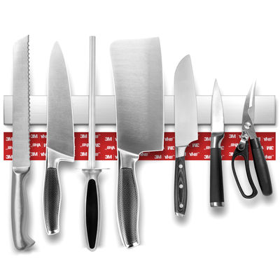 304 Stainless Steel 16 Inch Magnetic Knife Bar for Sleek and Functional Kitchens