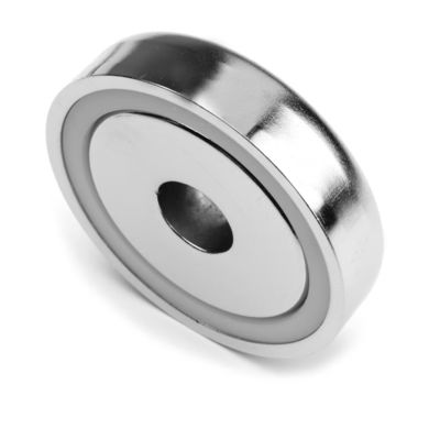 35 LB Pull Power Mounting Magnets featuring Counterbored Hole and Pot Diameter D 60 mm