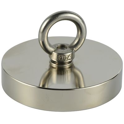 Industrial Double Side Round Searching Magnet with Strong Pulling Force NdFeb Grade