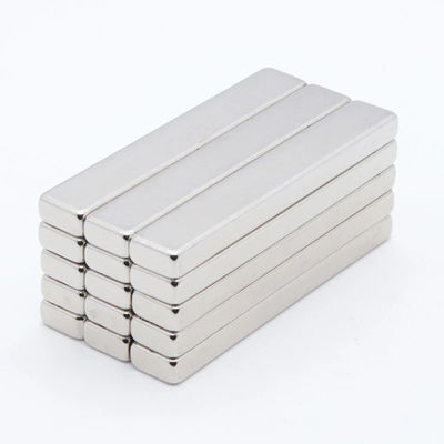 Grade N42 Powerful Neodymium Rare Earth Bar Magnet Manufacturing Method Sintered