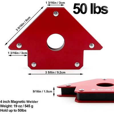 Grade Ferrite magnet Magnetic Arrow Holder for Welding Cylinder 50lbs Strength Strong
