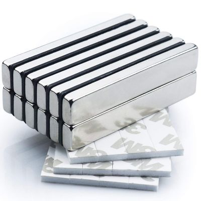 Powerful 2.5''x0.4''x0.2'' N45 Neodymium Magnet in Rectangle Shape for Performance