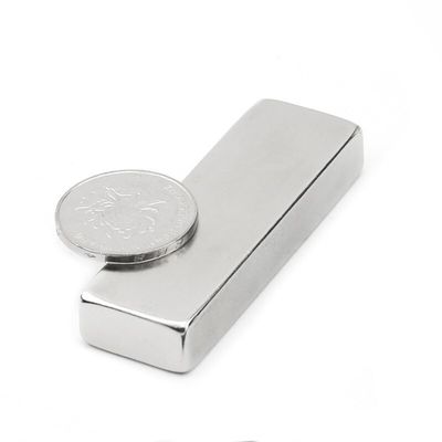 Custom Super Strong Magnet N52 60x20x10mm Rectangular with Zinc Coating and NdFeB Grade