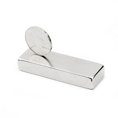 Custom Super Strong Magnet N52 60x20x10mm Rectangular with Zinc Coating and NdFeB Grade