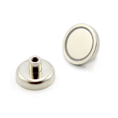 Composite Material Round NdFeB Magnet Neodymium Pot Magnet D60mm with 160kg Force