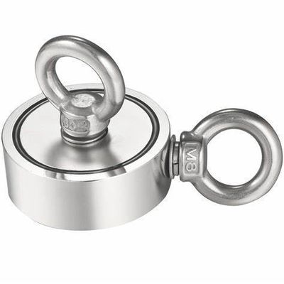 300KG Pull Force Cup Shape Double Face Fishing Magnet Holder for Dependable Retrieval