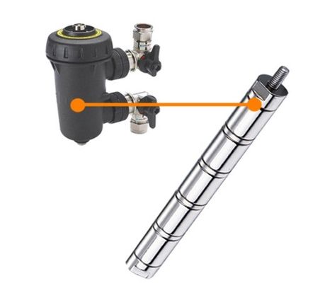 12000Gs NdFeb High Grade SS304 Neodymium Magnetic Bar Filter for Impurity Treatment