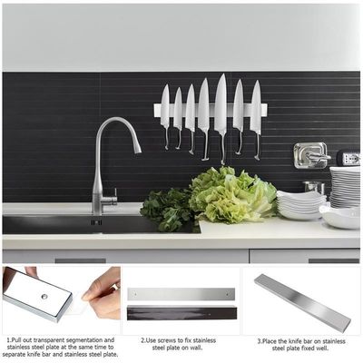 16&quot; Stainless Kitchen Tool Wall Magnetic Organizer Ideal for Kitchen Wall Rack Storage