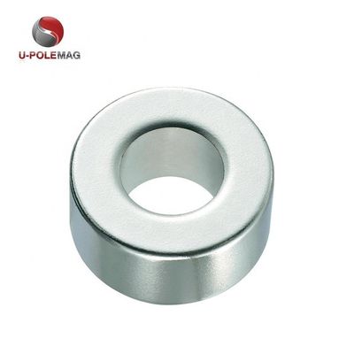 Ni-Cu-Ni Coating Grade N52 NdFeb Permanent Large Ring Neodymium Magnet for Industrial