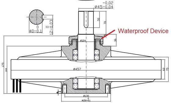 Customized 1kw Inner Rotor Axis Wind Turbine with Homemade Permanent Magnet Generator
