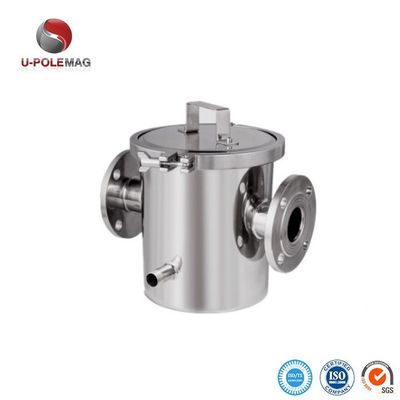 Customized Housing Permanent Bullet Magnetic Separator with High Separation Efficiency