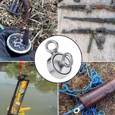Super Strong Neodymium Magnet Fishing Kit with 2000 LBS Pull Force and Precise Tolerance
