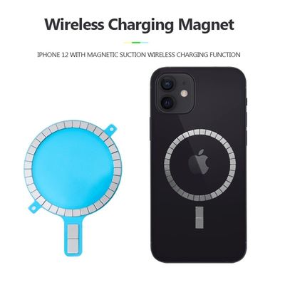 Composite Neodymium Magnet Wireless Charging Magnetic Ring Snap Adapter for MagSafe Case