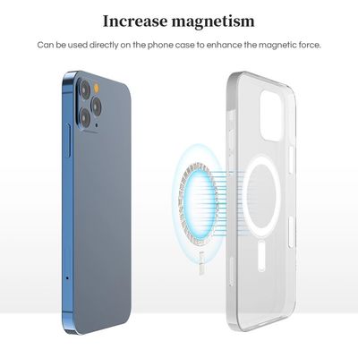Composite Neodymium Magnet Wireless Charging Magnetic Ring Snap Adapter for MagSafe Case