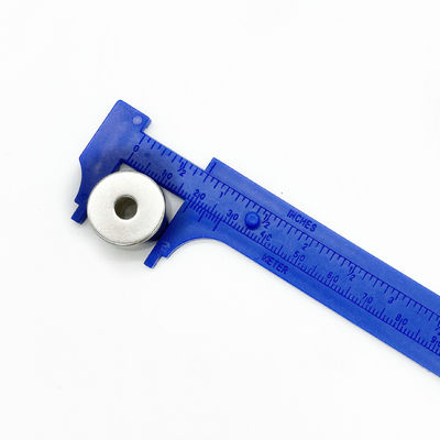 ISO14001 2004 Certified N35 Ni-Cu-Ni Coated Ring Magnets for Valves