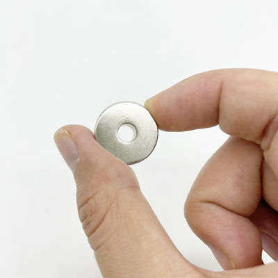 ISO14001 2004 Certified N35 Ni-Cu-Ni Coated Ring Magnets for Valves