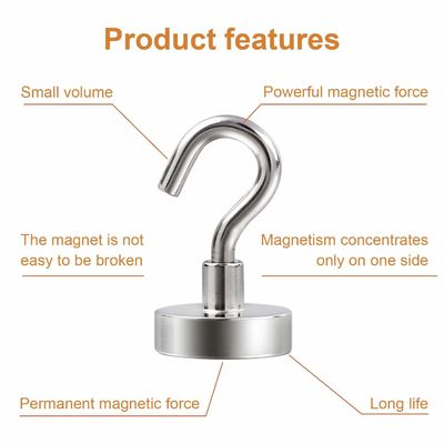Customized Finish Magnet Hook Permanent and Powerful for Hanging Needs