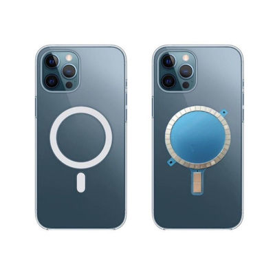 Wireless Charging Magnet Industrial Magnet Case for iPhone 12 Pro Max Mini 11 Xs Xr