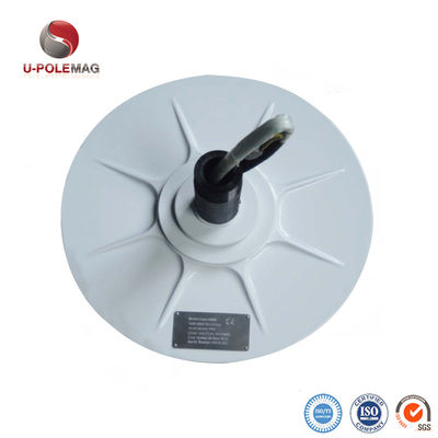 ISO14001 2004 Certified Inner Rotor Free Energy Generator 1.0KW/130RPM for Home White