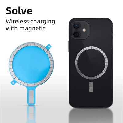 Grade N35-N52 Magnetic Ring Snap Adapter for Phone Case Strong Magnet Wireless Charging
