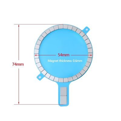 Grade N35-N52 Magnetic Ring Snap Adapter for Phone Case Strong Magnet Wireless Charging