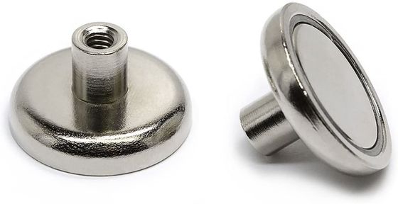 Industrial Magnet Neodymium Internal Threaded Cup Pot with Customized Pulling Force
