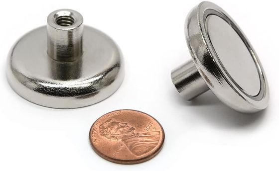 Industrial Magnet Neodymium Internal Threaded Cup Pot with Customized Pulling Force