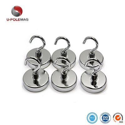 Composite Rare Earth Magnet D25 D20 D32 D36 Magnetic Hook for Industrial Applications