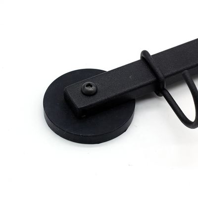 Grill Outdoor Household Fridge Magnetic BBQ Tool Rack with Neodymium Magnet 6 Hooks and Steel Material