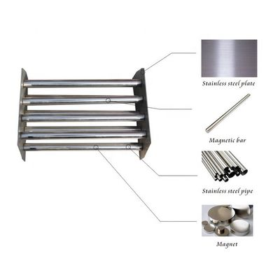Customized Size 8000 Gauss 12000gs Neodymium Magnetic Grate with Punching Processing