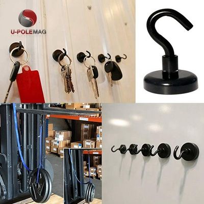 Sample Lead Time 10-20 Days D27x7mm Strong Magnetic Hooks for Home Office and Garage