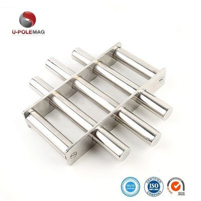 Precise Tolerance /-0.05mm SUS304 Food Grade Magnetic Filter/Separator Grid for Food Production