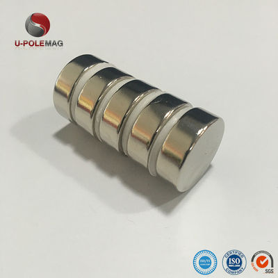 5000 Gauss Neodymium Disc Magnet Max Working Temperature 80 Centigrade Tolerance ±1%