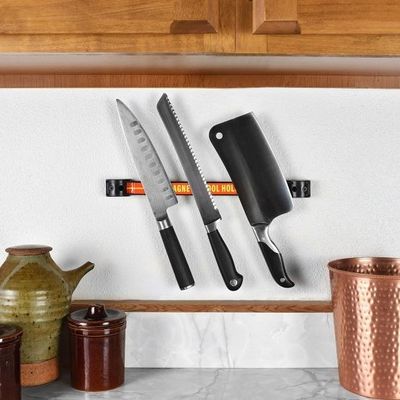 Neodymium Magnet 18'' Tool Holder Magnetic Wall Mount Organizer for Garage/ Workshops