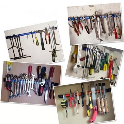 Neodymium Magnet 18'' Tool Holder Magnetic Wall Mount Organizer for Garage/ Workshops