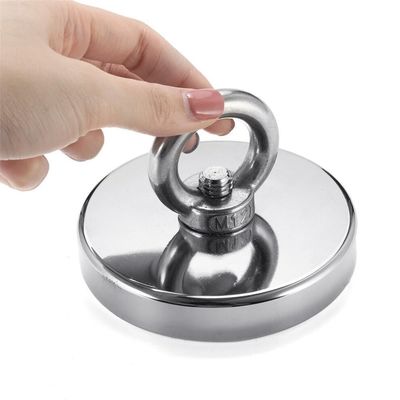 Power 500KG Pulling Force Neodymium Salvage Magnet for Metal Detecting in Rivers and Seas